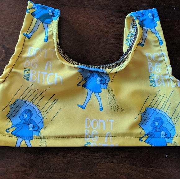 Handmade don't be a Salty B***h crop top - Picture 5 of 6